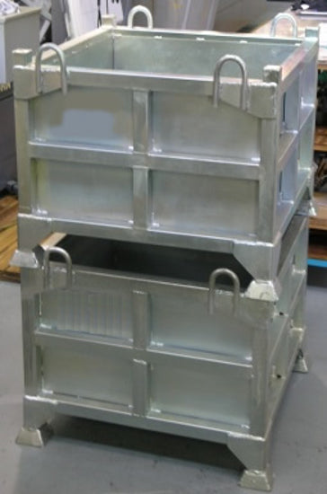 Heavy-Duty Storage Box with Yellow Lid, 102.2 L main image 0