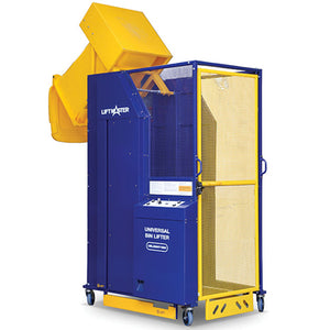 250kg Heavy Duty Powered Wheelie Bin Tipper, Universal Bin Lifter | QualityJack