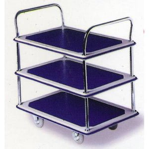 Signature Three Level Industrial Platform Trolley Storage cart 170Kg - Quality Jack