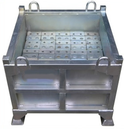 Heavy-Duty Storage Box with Yellow Lid, 102.2 L main image 1