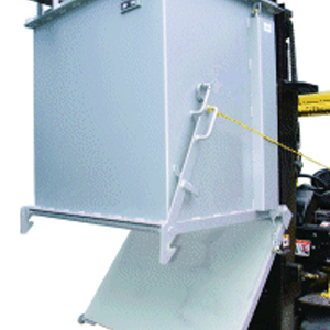 Heavy Duty Drop Bottom Bin With Solid Sides