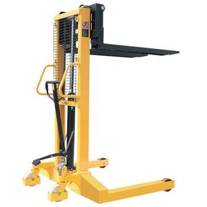 1T Manual Stacker Lifter Straddle Leg Lift Height 1600MM