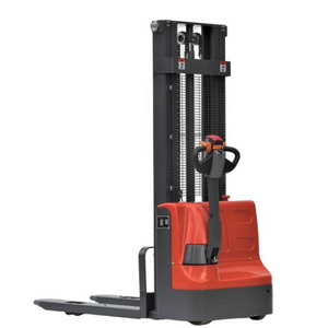 1T Full Electric Walkie Pallet Standard Leg Stacker Lifter Height 3.5m