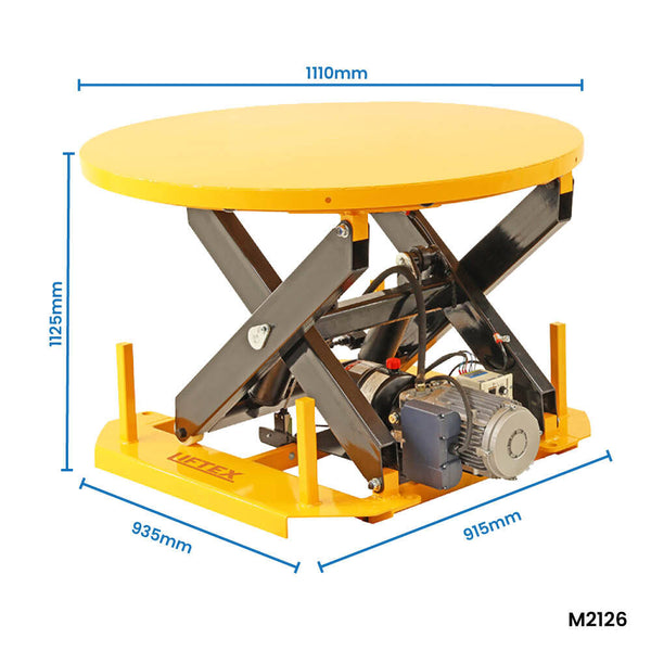 High Torque Powered Rotatable Electric Lift Table