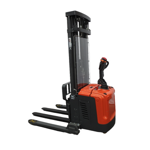 1600Kg Fully Electric Straddle Leg Walkie Stacker Lifter 5.0m Lift