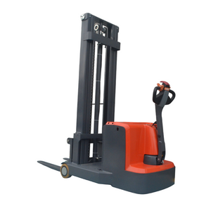 600Kg Fully Powered Electric Pedestrian forklift Counterbalance Pallet Stacker