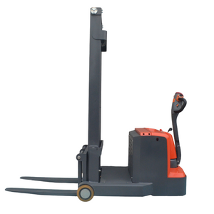 600Kg Fully Powered Electric Pedestrian forklift Counterbalance Pallet Stacker