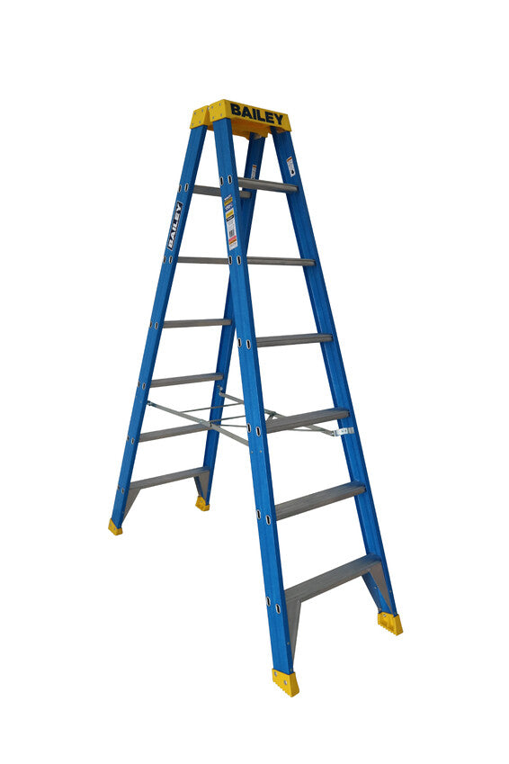 Bailey 150KG Step RFDS Fibreglass Double Sided Ladder