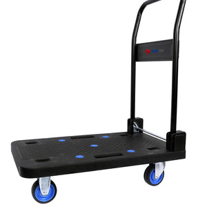 150Kg Rated Plastic Folding Platform Trolley