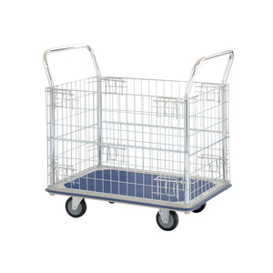 300kg Rated Fully Wired Cage Stock Order Picking Trolley