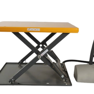 Low Profile Electric Scissor Lift Table 1000Kg Capacity