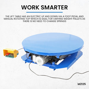 Rotatable Electric Lift Table