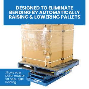 Automatic Pneumatic Rotating Pallet Positioner