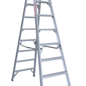 Indalex Step Double Sided Aluminium Step Ladder 150kg Rated