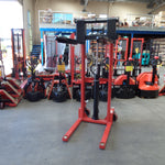 1 Ton Manual Narrow Standard Legs Stacker 1.6m Lift