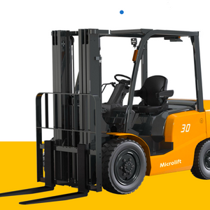 Brand New Latest Microlift 3T Li-ion Battery Lifting Height 4.8M Four Wheels E-Forklift