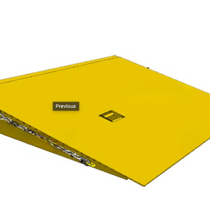 6.5T Reefer Forklift Container Ramp