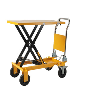 Manual Scissor Lifter Table Lift Capacity 200kg