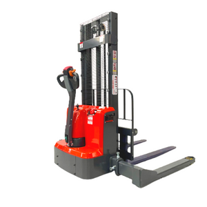 1300Kg Full Electric Adjustable Straddle Platform Stacker 3500mm Lift Height