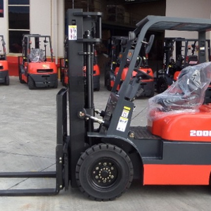 2Ton Counter Balance Dual Fuel 3 Stage Container Mast Forklift