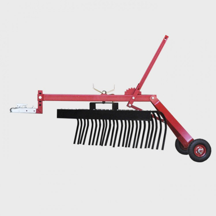 1200mm 4ft Landscape Stick Rake Tow Behind ATV | QualityJack