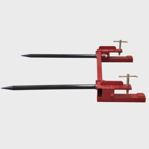 Big Square Bale Spear Hay Spike Clamp on Bucket 900kg | QualityJack