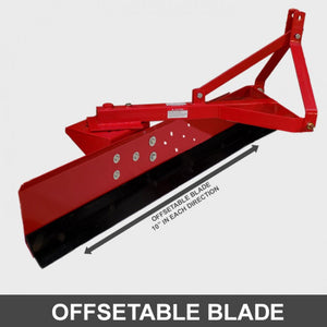 1200mm 4ft Grader Blade 3 Point Linkage | QualityJack