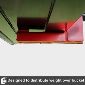 900kg Universal Bale Spear Hay Spike Clamp on Bucket | QualityJack