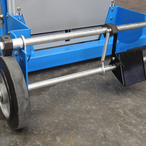 Aluminium Hand Stacker Adjustable legs Winch Lifter Jack Capacity 181Kg | QualityJack