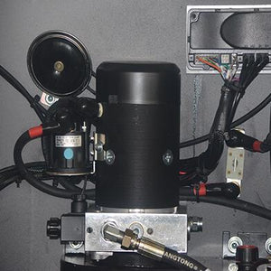 1500Kg Electric Straddle Leg Fork Pallet Stacker 1600mm Lift 