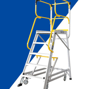 Bailey 5 Step Deluxe Order Picker 170Kg Height 1.36m | QualityJack