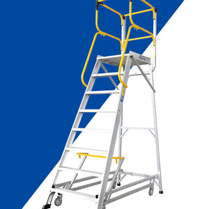 Bailey 14 Step Deluxe Order Picker 170Kg Height 3.86m | QualityJack
