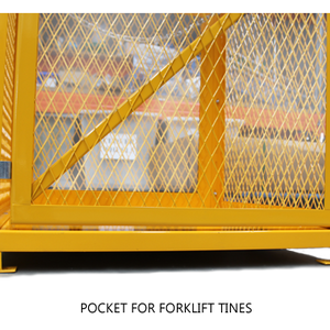 Gas Cylinder Storage Cage 9 x "G" Cylinders | QualityJack