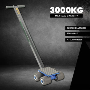 12T Swivels Steerable Load Skates