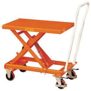 Spring Scissor Lift Trolley 210kg capacity | QualityJack