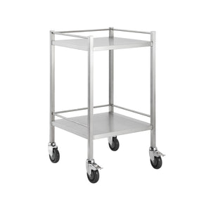 Stainless Medical Trolley with Rails