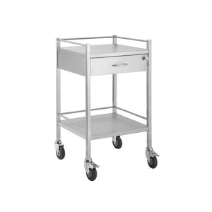 Stainless Steel Medical Trolley With TOP Lockable Drawer