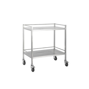 Stainless Medical Trolley with Rails