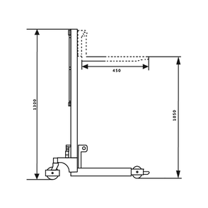 Foldable Little Lakkey High 1050mm - Quality Jack