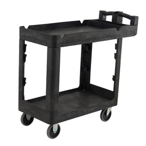Bitbar 2 Shelf Utility Cart Trolley | QualityJack