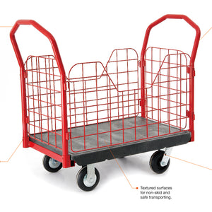 HD Hybrid Cage Truck, 900kg Capacity | QualityJack