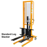 1Ton Heavy Duty Manual Fork Stacker Lifting 1.6m | QualityJack