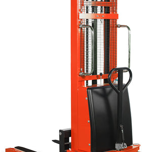 High Quality 1000kg Capacity Semi Electric Stacker Lifter 3.5m Lift Height