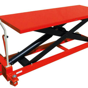Manual Extra Large Scissor Lifter Table Lifter Capacity 1000Kg - Quality Jack