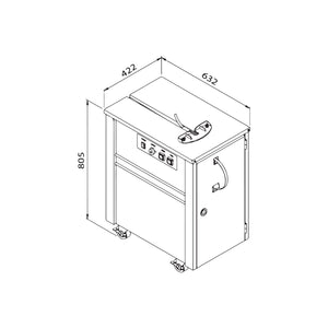 Small Semi Automatic Strapping Machine