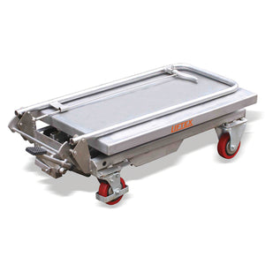 Aluminium Scissor Lift Trolley Load Capacity 100kg | QualityJack