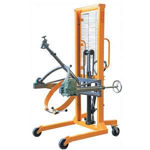 Manual Steel and Plastic Drum Lifter Rotator 450kg Lift 1500mm | QualityJack