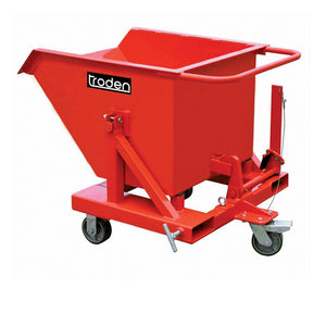 Light Weight Forklift Waste Tipping Bin Capacity 150L | QualityJack