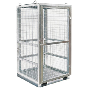 Heavy Duty Lockable Gas Storage Cage | QualityJack