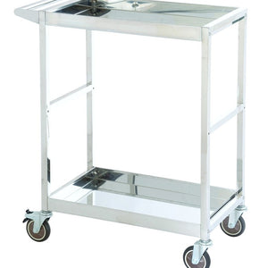 Stainless Steel Two Tier Industrial Platform Trolley 200Kg - Quality Jack